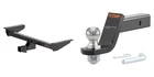 Curt Trailer Hitch Tow Kit 2IN Receiver Class 3, Ball Mount, Pin & Clip - 13481 New. Price: $318.99.