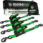 Rhino Usa TD-RSRE1X10-GRN-R Retractable Ratchet Straps New. Price: $69.90.