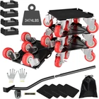 Myuea Dolly,furniture Movers With 5 Wheels,carbon Steel Panel Heavy Du New. Price: $62.18.