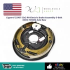 Lippert 122451 12X2 Rh Electric Brake Assembly 5-BOLT 4000-7000LB Axle Raw New. Price: $59.99.