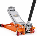 3 Ton High Lift Floor Jack Steel, Dual Pump Ultra Slow Lowering Orange Gray New. Price: $146.52.