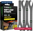 Rhino Usa Soft Loop Tie Down Straps (4-PACK) 1.6 Inch X 17 (5,000 Lbs Bre New. Price: $19.80.