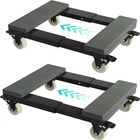 Heavy Duty Adjustable Furniture Moving Dolly - Movers With 4 Swivel Ca New. Price: $86.54.