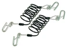 Demco 9523003 Coiled Safety Cable Pair With Hooks New. Price: $132.38.