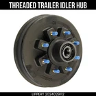 Lippert Threaded Idler Hub For 12K Axles, 8 On 6-1/2 Inch, 16-17.5 Wheels New. Price: $147.99.