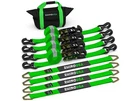 Rhino Usa 2IN-HDKIT-GRN 2" X 8' Heavy Duty Vehicle Tie-down (j-hook) Green New. Price: $155.53.