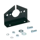 Hopkins 48605 Pole Round Mounting Bracket Black Steel Trailer Connector New. Price: $7.99.