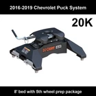 Curt Q20 5TH Wheel Hitch For 2016-2019 Chevy Silverado 2500 Hd 8' Bed New. Price: $1337.99.
