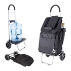 Dbest Products Bigger Trolley Dolly, Black Shopping Grocery Foldable Cart New. Price: $84.02.