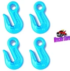 Qty. 4, Yoke X-041-07, 5/16" G100 Eye Grab Hook, 5,700 Lb. Wll, Grade New. Price: $87.50.