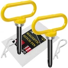 Magnetic Hitch Pin 1/2 Inch Heavy Duty Durable For Lawn Mower Tractor Truck Atv New. Price: $28.99.
