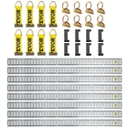 Vevor Track Tie Down Kit Rails 34PCS 5' Enclosed Cargo Trailer New. Price: $129.99.