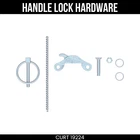 Curt Replacement Q Series 5TH Wheel Handle Lock Hardware 19224 New. Price: $37.99.