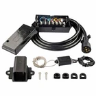 7 8 Feet Trailer Cord With Gang Junction Box Kitinclude 12V Breakaway Swit New. Price: $40.54.