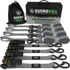 Rhino Usa Medium Duty Ratchet Strap Tie-down 4-PACK Gray, 1,823 Lbs Break New. Price: $48.51.