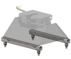 Pullrite #4444 20K Fifth Wheel Hitch Kit For Chevy / Gmc Trucks Isr Adapter New. Price: $270.00.
