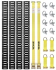 Tie-down Kit, 18PCS 5' E-tracks Set Includes 4 Steel Rails & O-ri New. Price: $127.85.