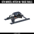 Curt A30 5TH Wheel Hitch, Base Rails, Above Bed, 30K Gtw, Double Jaw, 16191 New. Price: $1475.46.