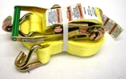 S-line By Ancra 2" X 27 Ft Ratchet Tie Down Strap J-hooks Wll 3333 Lbs Yellow Open. Price: $23.56.