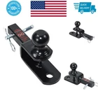 Toptow Atv/utv Trailer Hitch 2-INCH Ball Mount, Clevis Pin, Universal Fit New. Price: $43.99.
