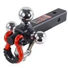 Reysun Trailer Hitch Tri-ball With Rotatoble Tow Shackle And Hook New. Price: $58.42.