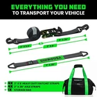 Rhino Usa Heavy Duty Vehicle Tie Down Black 2IN-HDKIT New. Price: $149.90.