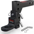 Openroad Adjustable Trailer Hitch Ball Mount, Fits 2-INCH Receiver, 1-INCH Hole, New. Price: $68.63.