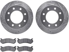 For Gmc Sierra 2500 Hd Brake Pad And Rotor Kit Dynamic Friction 16262CFJC New. Price: $262.14.