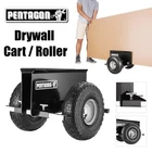 Drywall Cart - Lumber, Plywood, Panel Pusher Dolly Carrier Pentagon, 600LBS New. Price: $25.55.