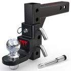 Tyt Adjustable Trailer Hitch Ball Mount, 9-1/2" Drop, Fits Receiver W/ Pin New. Price: $69.99.