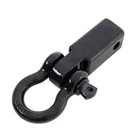 Smittybilt 29312B 2" Receiver 3/4" D-ring Black Hitch Mounted New. Price: $44.32.