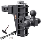 Trailer Hitch Adjustable Tri Ball Inch 17000 Lb Black GA17 Heavy Duty 1-7 2-5 New. Price: $209.99.