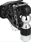 Goreks 10-TON Pintle Hook Combo 2" Hitch Ball Heavy Duty Trailer Tow Coupler New. Price: $62.99.