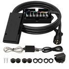 7 8 Foot Trailer Cord With Gang Junction Box Kitinclude 12V Breakaway Swit New. Price: $37.67.