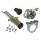 7-WAY Round Pin Trailer End Plug, Vehicle Socket Pollak (11-702-KIT) New. Price: $36.66.
