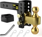 Heavy Duty Adjustable Trailer Hitch - 2" Receiver, 25000 Lbs Capacity New. Price: $147.99.