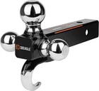 Deeagle 3 Ball With Hook, Tri Hitch, 1-7/8", 2" And 2-5/16" Black New. Price: $57.95.