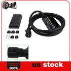 Rv 7 Way Plug Inline Pre-wired Trailer Cord Junction Box W/12 Foot Cable New. Price: $30.40.