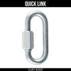 Curt Quick Link Hook, 7/16 Inch Diameter, 13.2K Lbs, Threaded, Safety Chain Use New. Price: $23.99.
