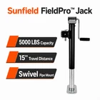 Ag Implement Trailer Jack 6001-0036 5000 Lb 15" Travel Swivel Pipe Mount Bracket New. Price: $49.99.