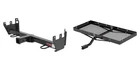 Curt Front Mount Trailer Hitch Receiver W/ Fixed Cargo Carrier Tray 300LBS 31604 New. Price: $490.99.