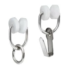 Recpro Rv Nylon Wheel Carrier Ring/hook For Beam Track Curtain Rod 14/20 Packs New. Price: $10.95.