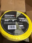 Keeper 89922 2" X 20' Yellow Vehicle Recovery Strap 7000 Lbs Lot Of 4 New. Price: $39.15.
