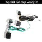 4WAY Flat Output Trailer Hitch Wiring Harness Custom For Jeep Wrangler Tj 91-97 New. Price: $24.99.