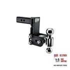 Adjustable Trailer Hitch Ball Mount - Fits 2" Receiver, Dual & Stow New. Price: $371.15.