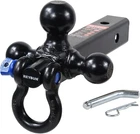 864058HP Trailer Hitch Tri Ball Mount And 360 Swival Tow Shackle New. Price: $50.45.