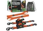Rhino Usa TD-RSRE1X10-2ORG Retractable Ratchet Straps 1" 10' Orange (2-PACK) New. Price: $55.14.