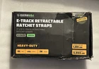 4 Pack Rhino Usa Track Retractable Ratchet Tie Straps 2" X 10' Open. Price: $120.98.