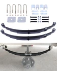 Trailer Leaf Spring Kit 3500LB Single Axle 4 Bolt Autoholic Hanger New. Price: $179.99.