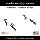 Curt Custom 5TH Wheel Brackets For 2019-2025 Ram 1500 (excl. Trx, Multi-tailgate New. Price: $220.99.